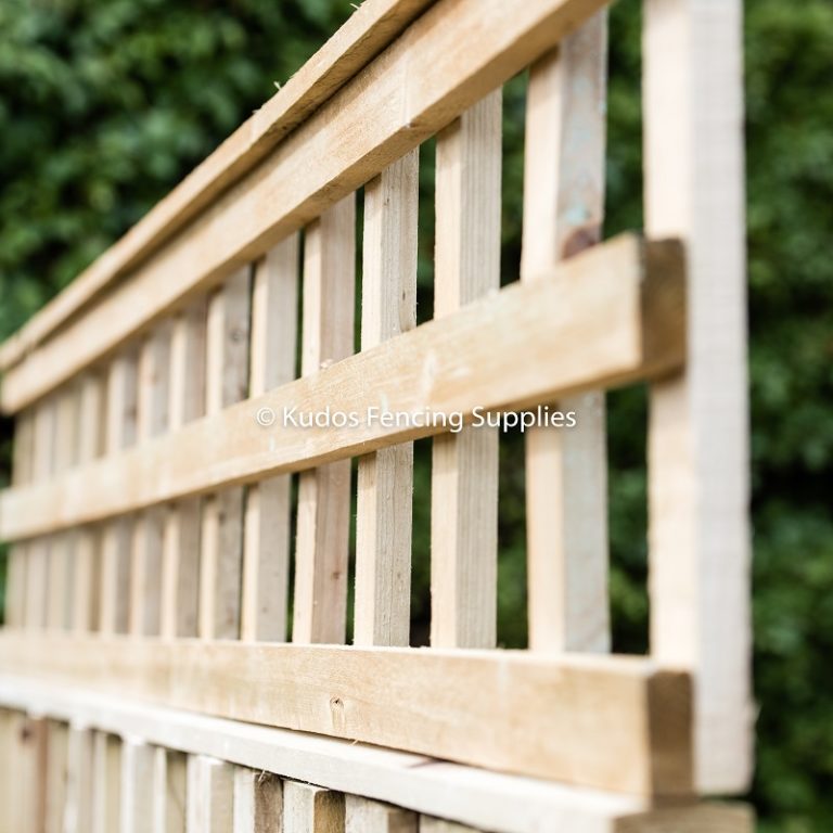 Trellis Top Fence Panel