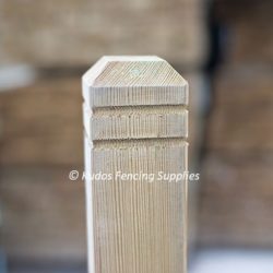 Decking Newel Posts Square chamfered