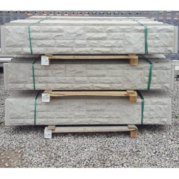 Concrete Rock Faced Gravel Boards - Buy Online / UK Delivery