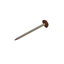 Brown head fixing pins 40mm