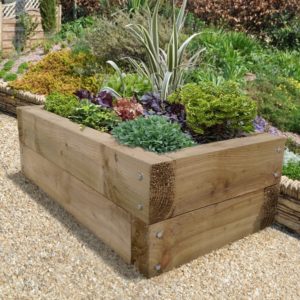 Raised Bed Sleeper Kit with Fixings - Buy Online / UK Delivery