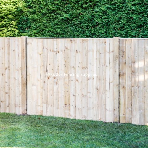 Closed Board Panels with Timber Posts - Best Buy Online / UK Delivery