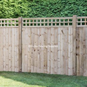 Closed Board Panels with Timber Posts - Best Buy Online / UK Delivery