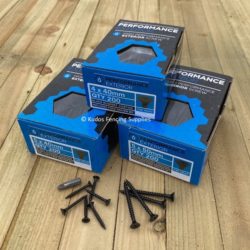 Ruspert Black wood screws