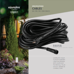 garden lighting cable