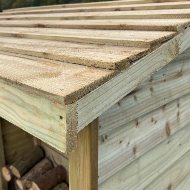 Wooden Log Stores