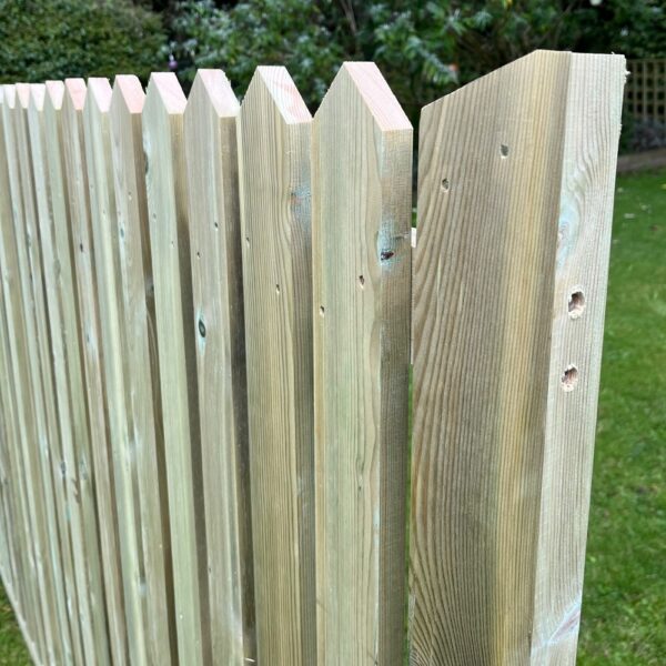 Treated Wooden Palisade Gates