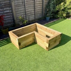 3 Layer Corner Raised bed for Flowers