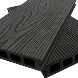 black composite decking from verde evolved