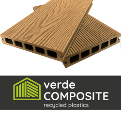 oak composite decking